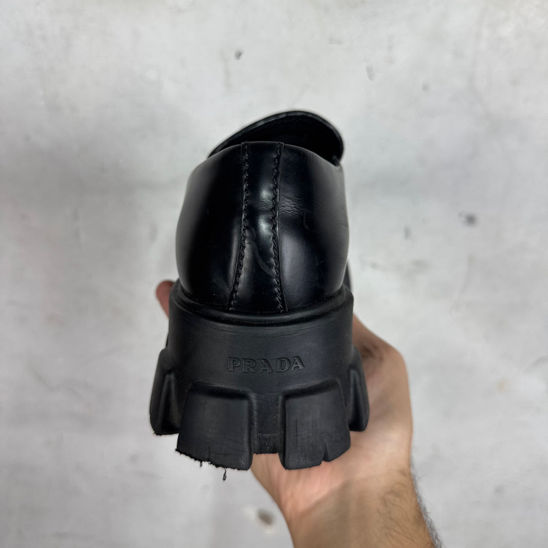 Prada Monolith Loafers