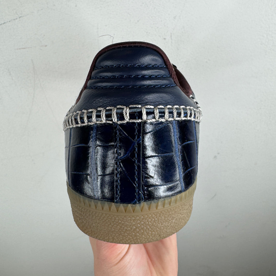 Wales Bonner Adidas Blue Croc Samba