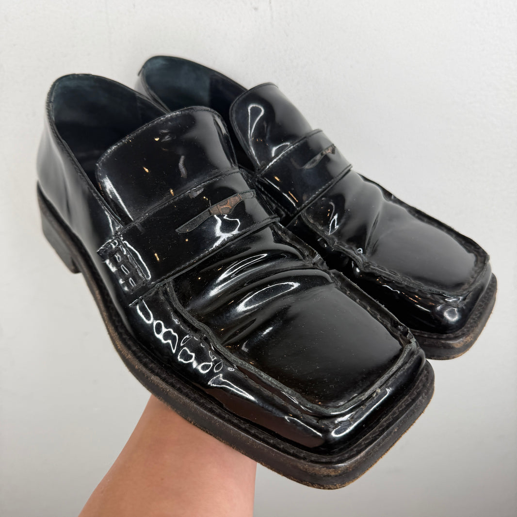 Martine Rose Square Penny Loafers
