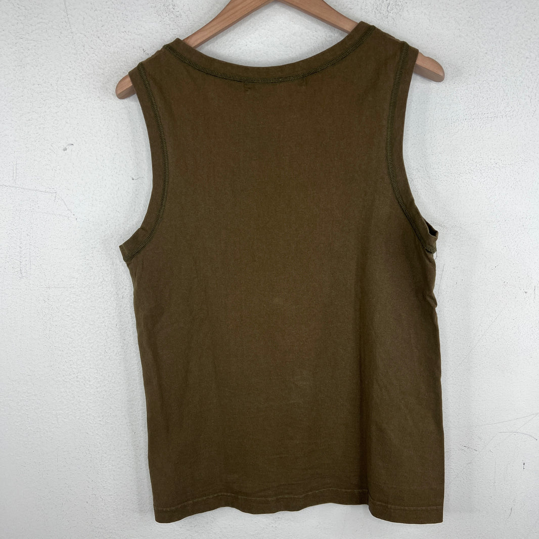 CDG Olive Crest Tank Top