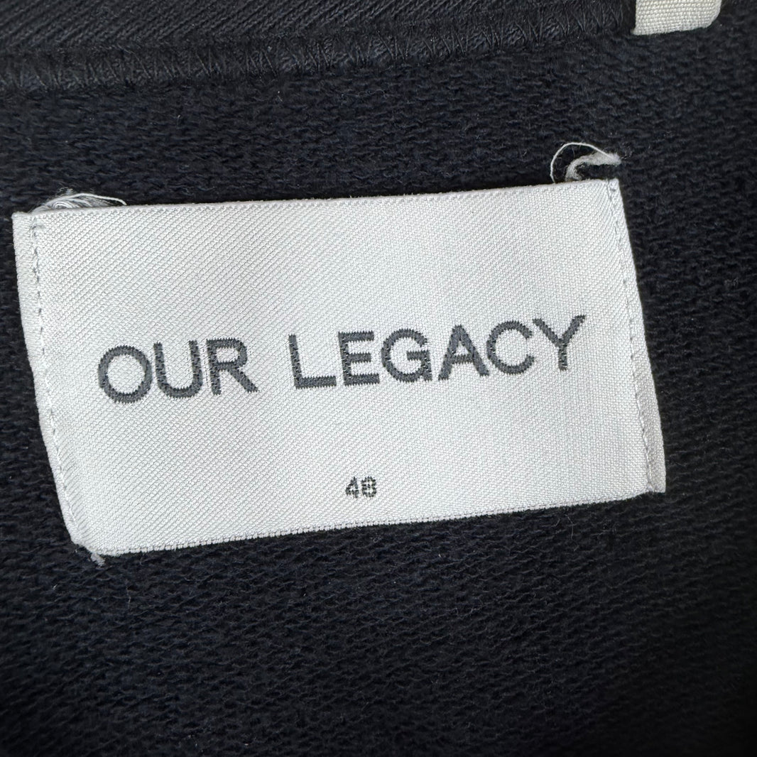Our Legacy Black Raglan Crewneck
