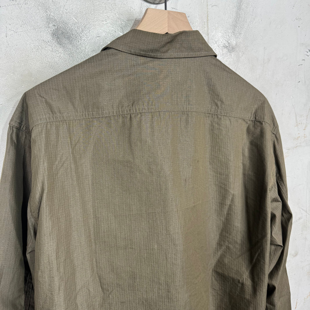 Our Legacy Military Base Shirt Olive