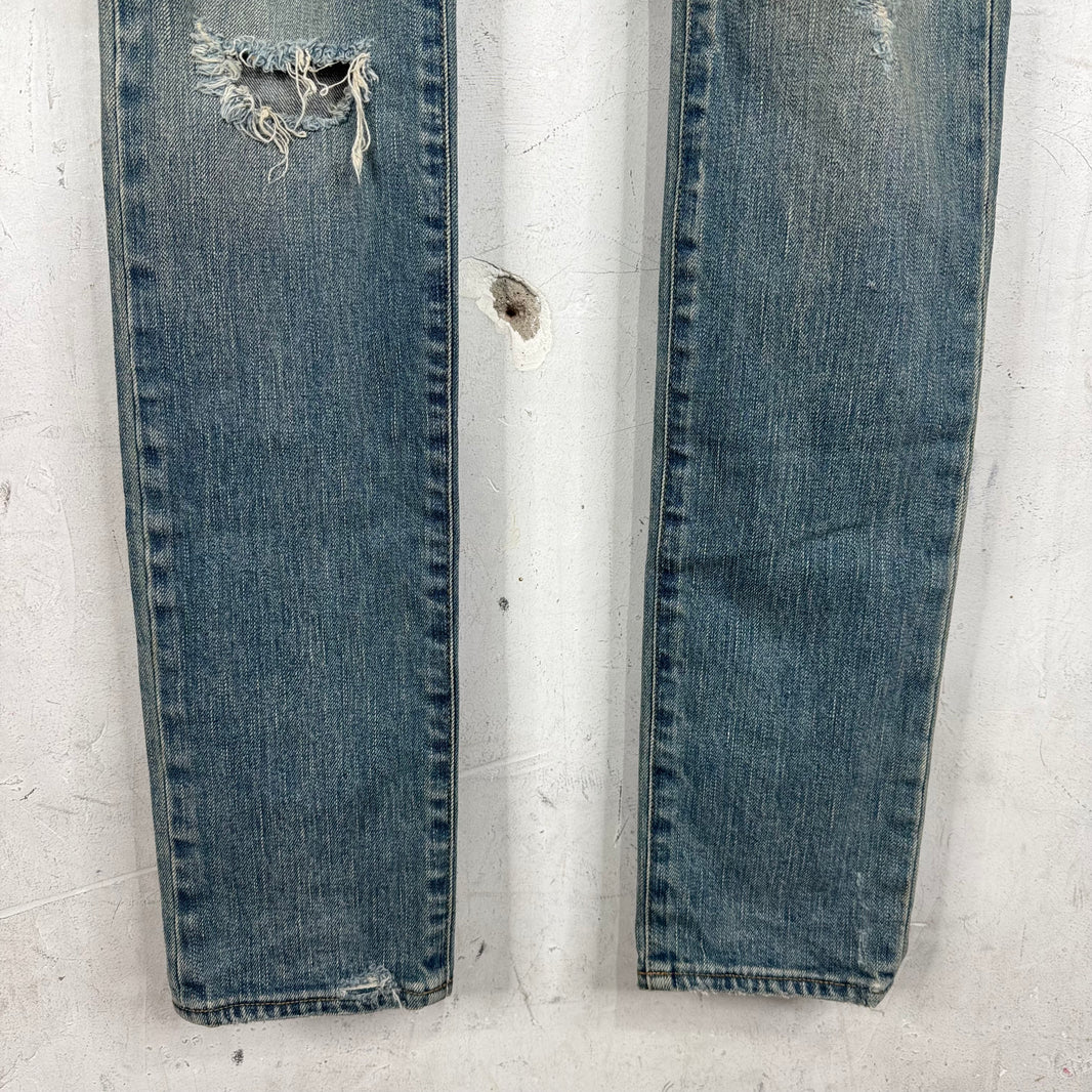 Saint Laurent D02 Crash Jeans
