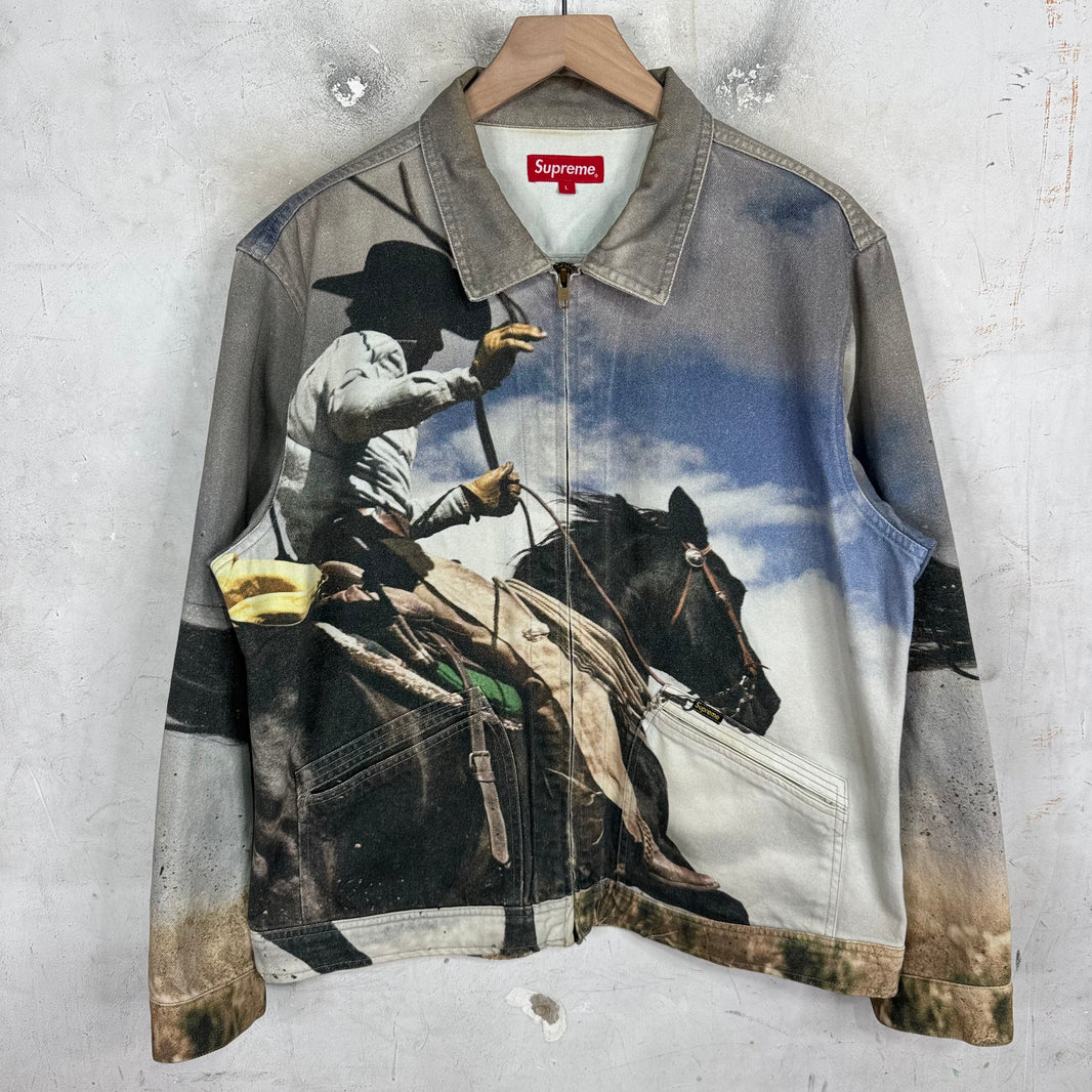 Supreme Cowboy Denim Work Jacket