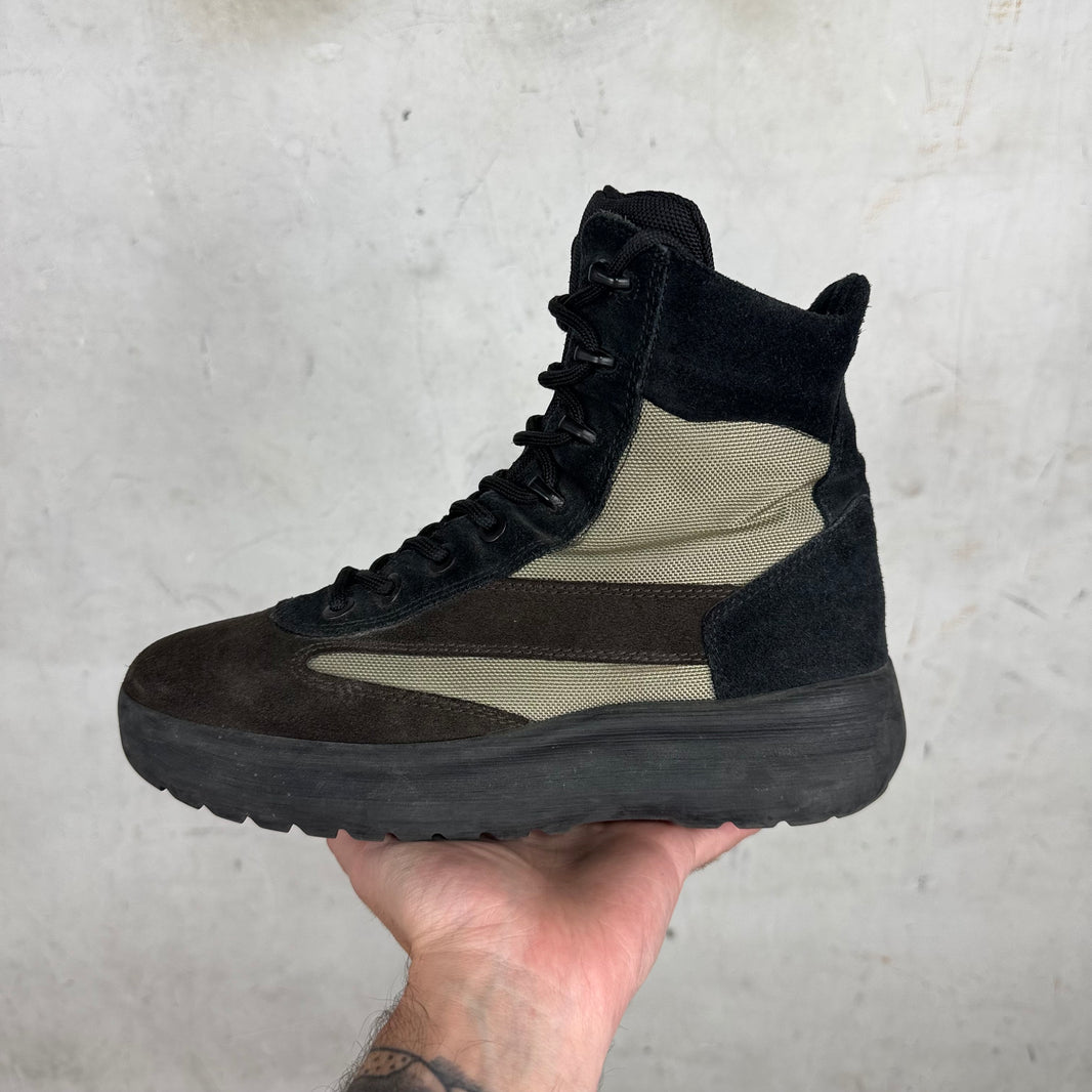 Yeezy Season 5 Tri Color Combat Boots