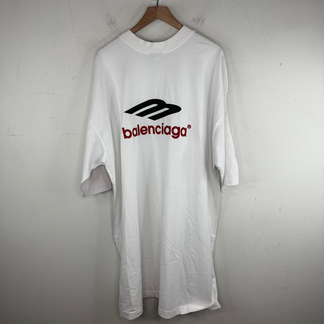 Balenciaga Sample 3B Logo Styling Tips T-Shirt