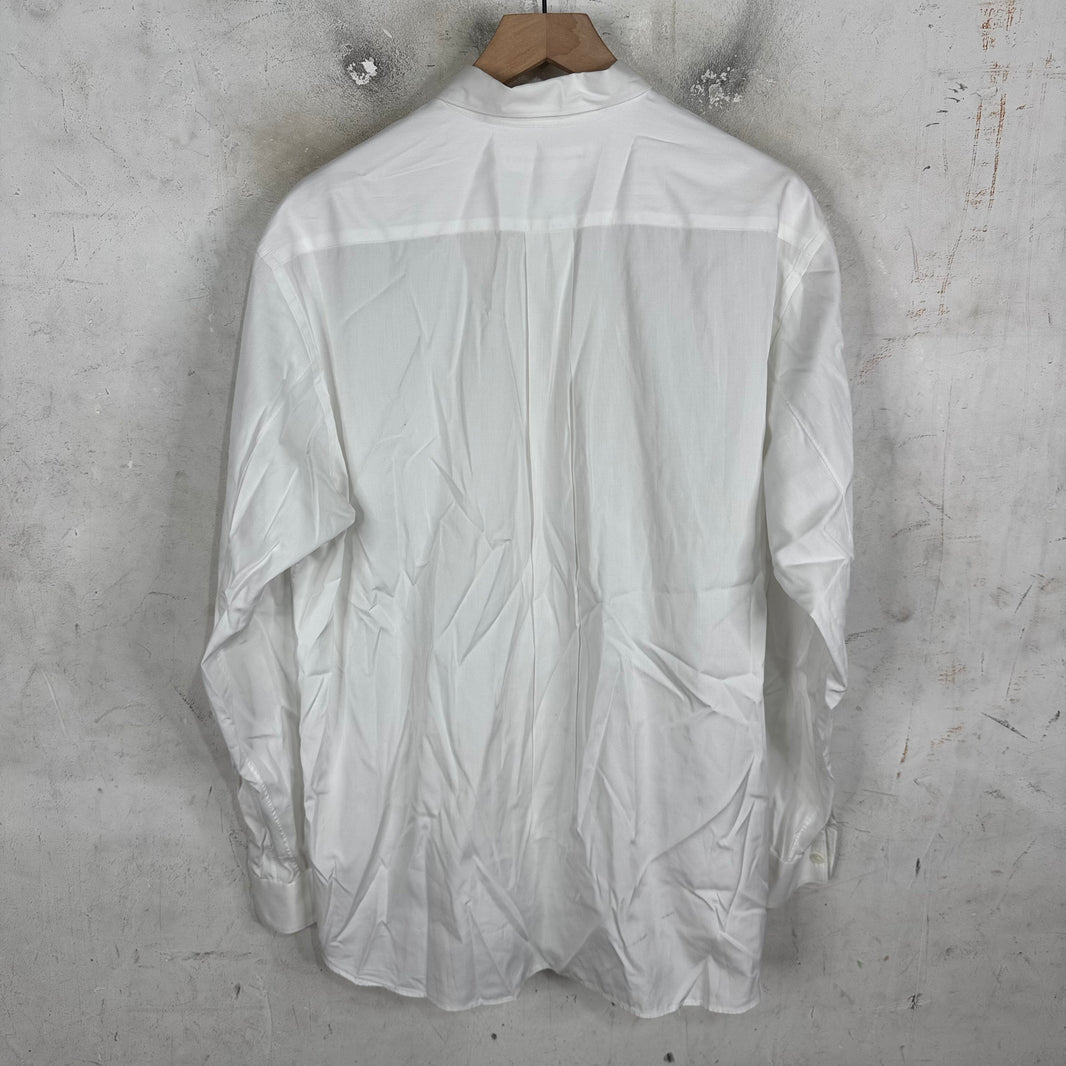 CDG Shirt White Buttoned Shirt