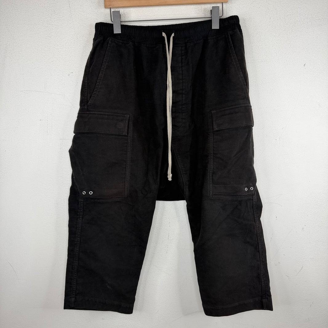 Rick Owens Cargo Cropped Pants