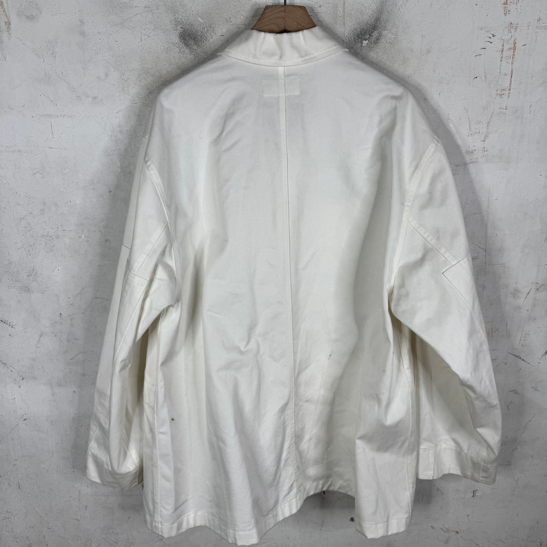 Balenciaga White Kick Jacket