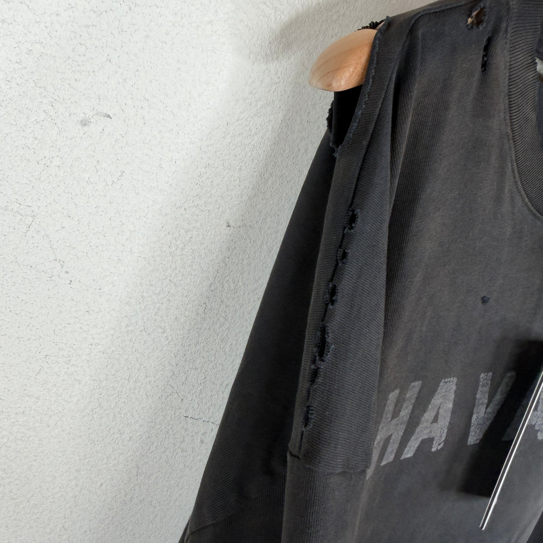 Willy Chavarria Distressed Logo T-Shirt