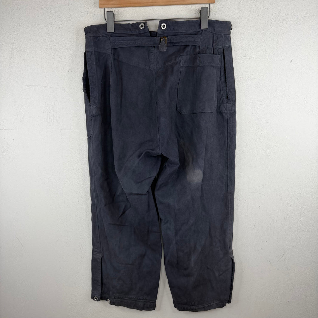 Vintage Swiss Workwear Over Pants