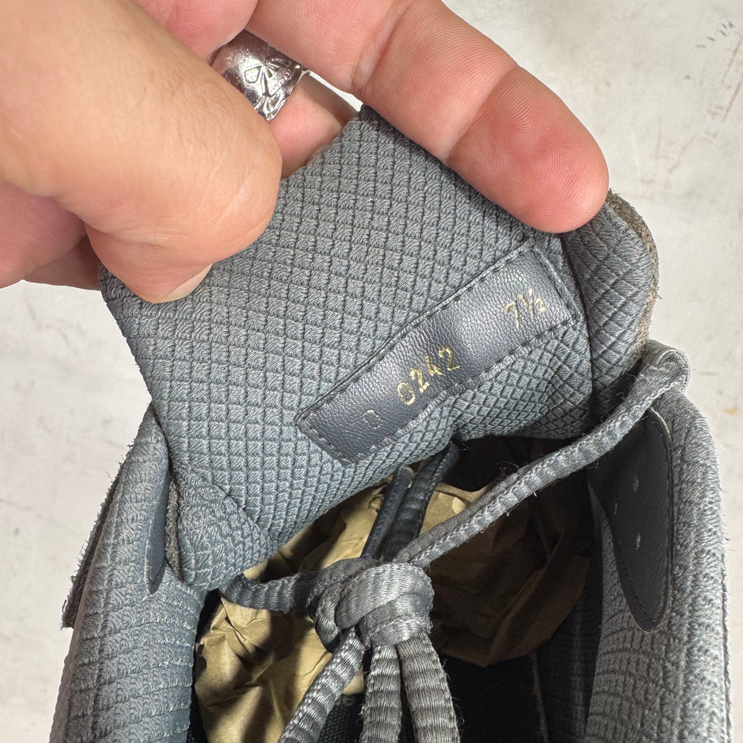 Louis Vuitton Grey Suede Tatic Sneakers