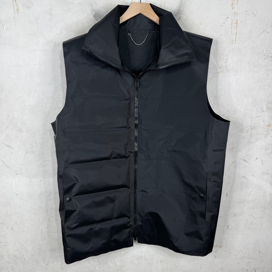 Balenciaga Black Inflatable Vest Jacket