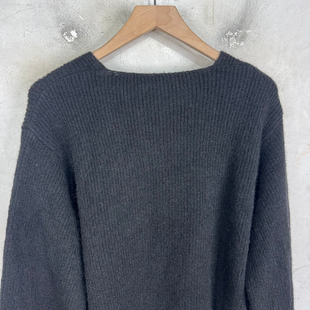 Jacquemus Asymmetrical Buttoned Cardigan Sweater
