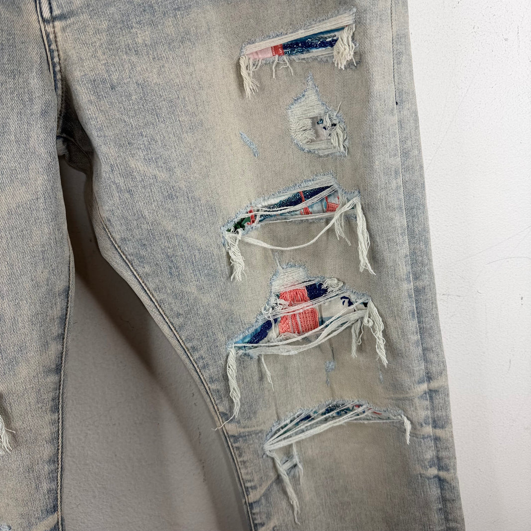 Amiri Aloha Thrasher Straight Leg Jeans