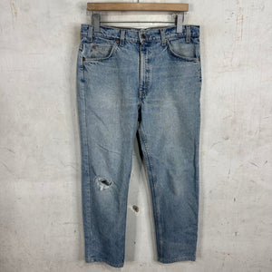Vintage Orange Tab Levi's 505 Jeans
