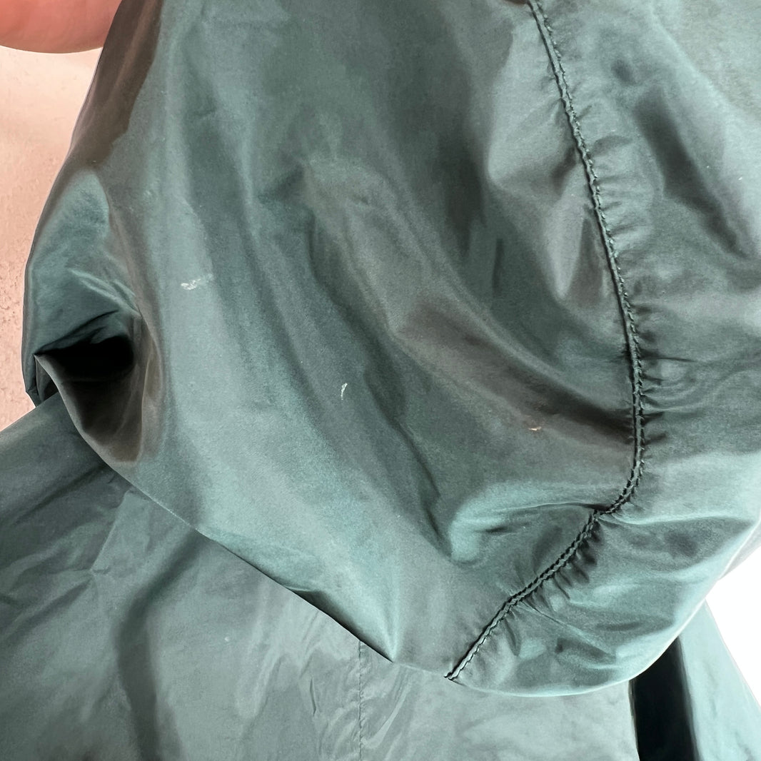 Prada Green Hooded Windbreaker
