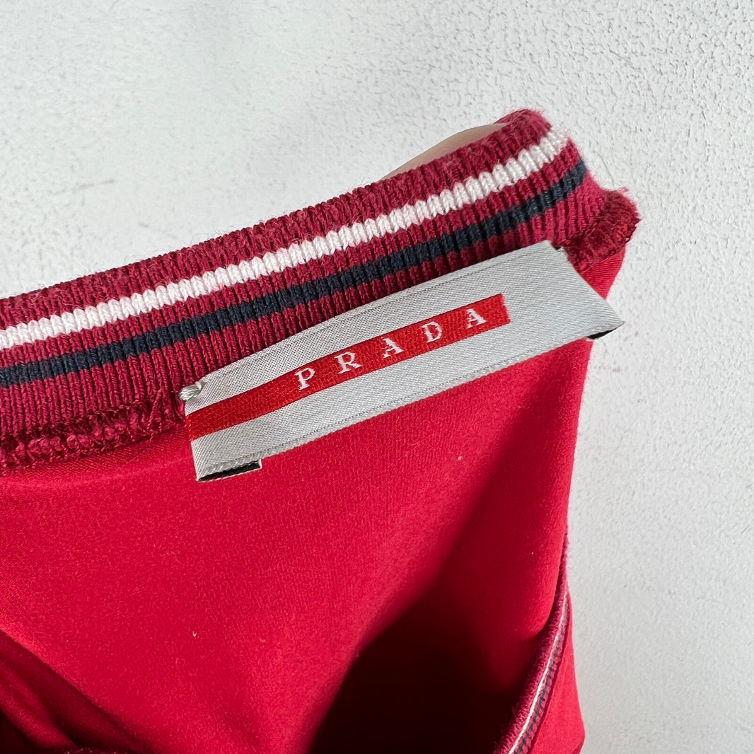 Prada Red Basic T-Shirt