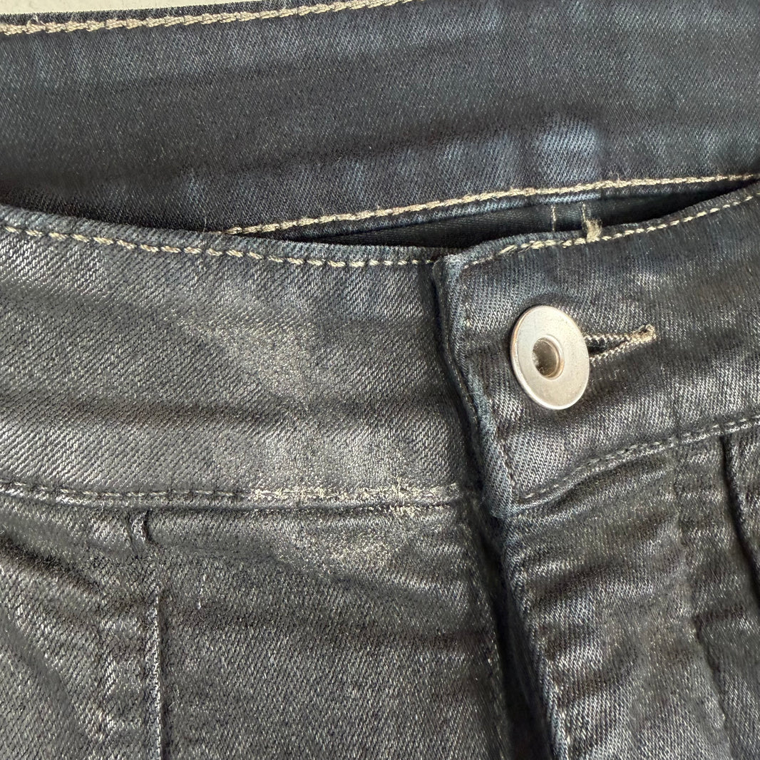 DRKSHDW Waxed Nagakin Jeans