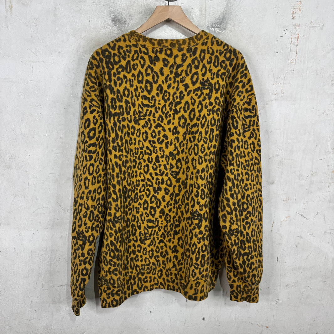 Supreme x Hysteric Glamour Cheetah Crewneck