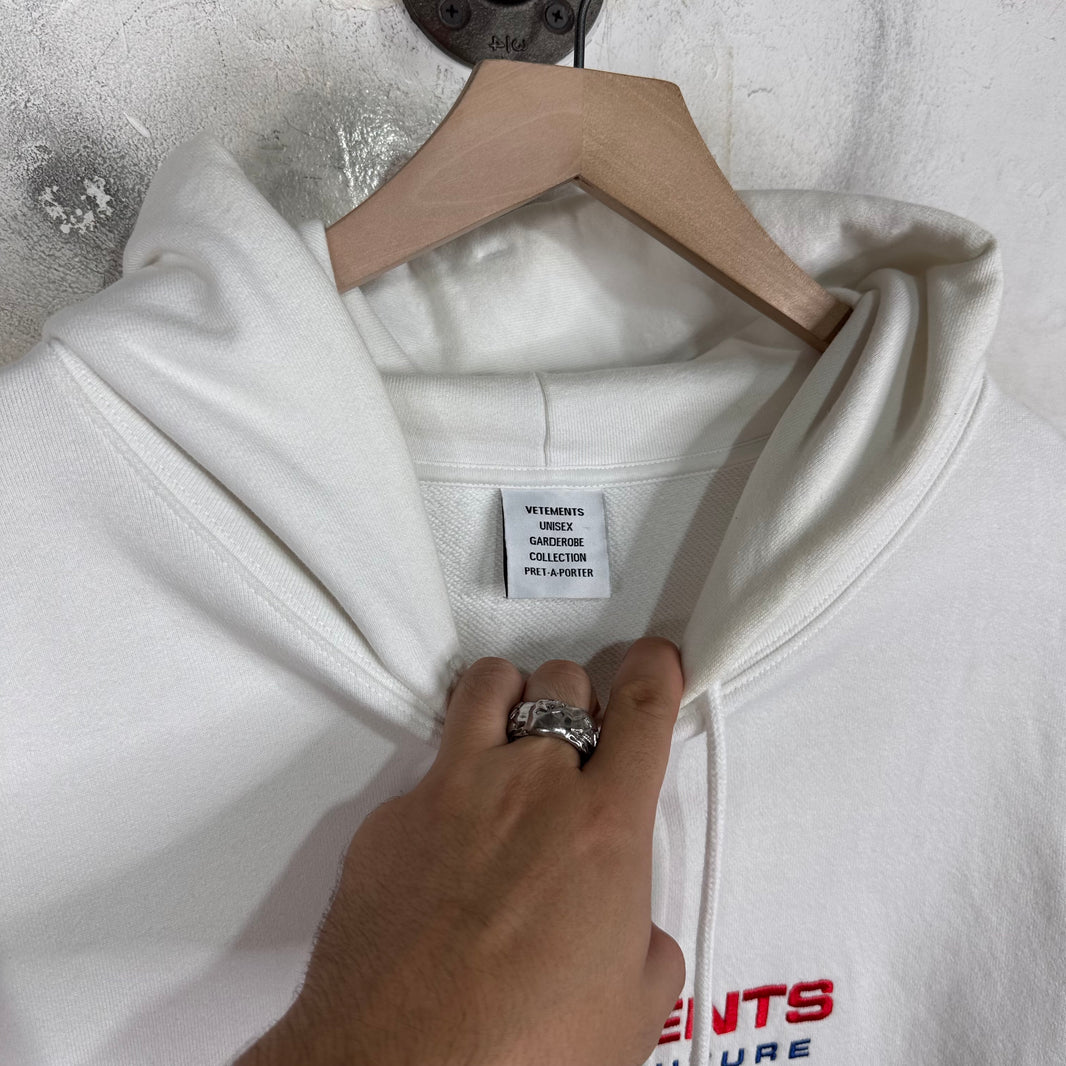 Vetements Haute Couture White Hoodie