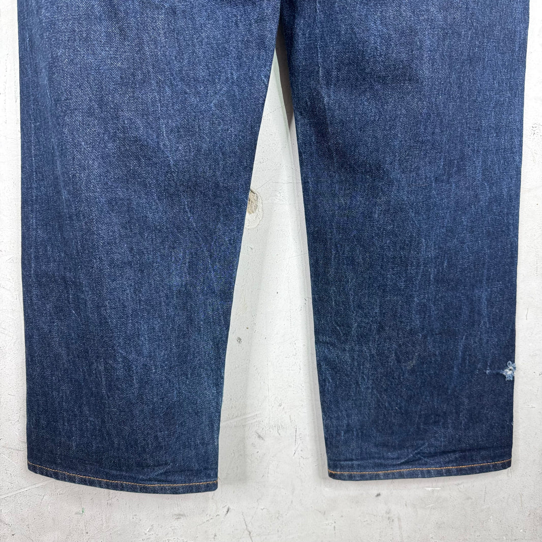 Supreme Thin Logo Raw Selvedge Jeans