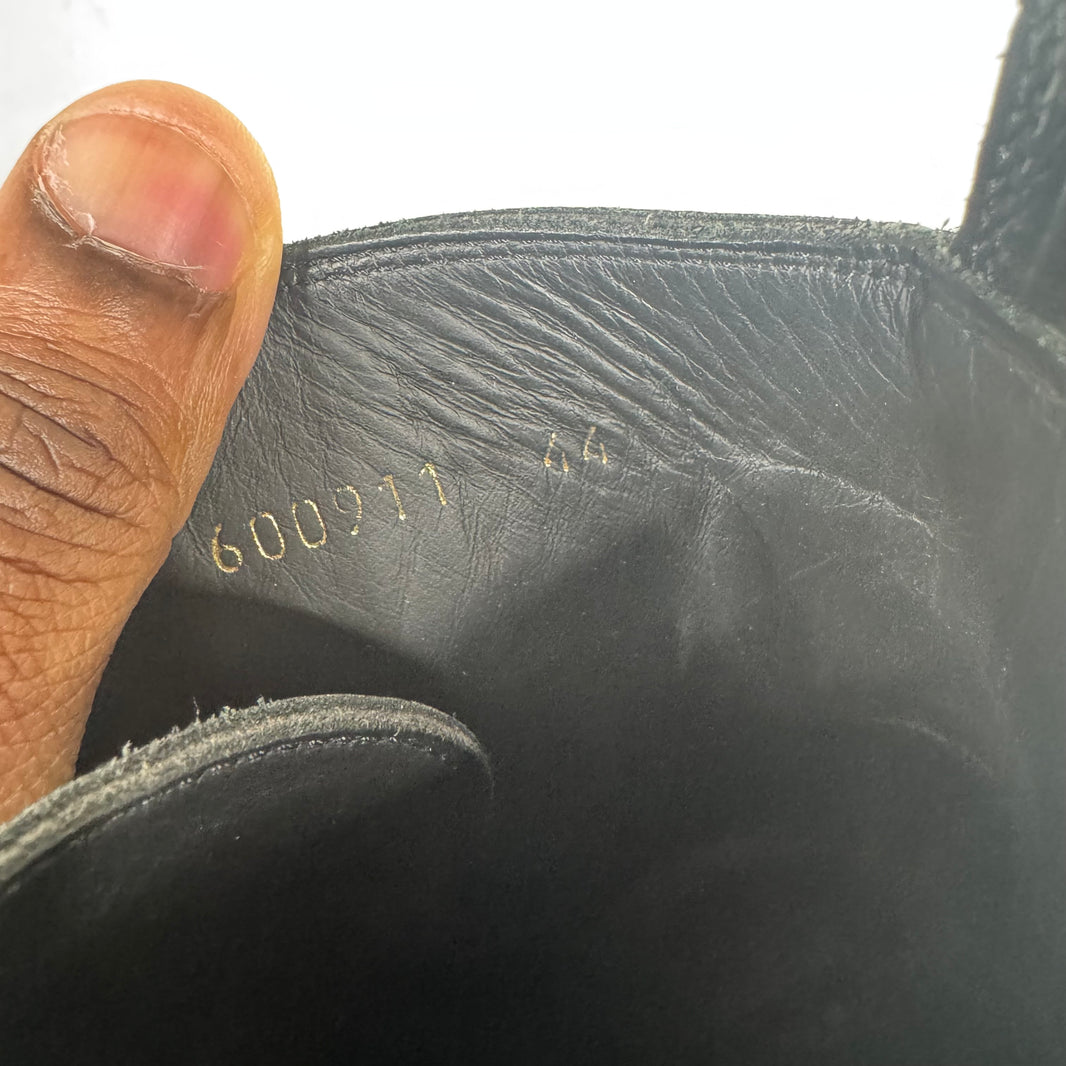 Balenciaga Croc Leather Strike Boots