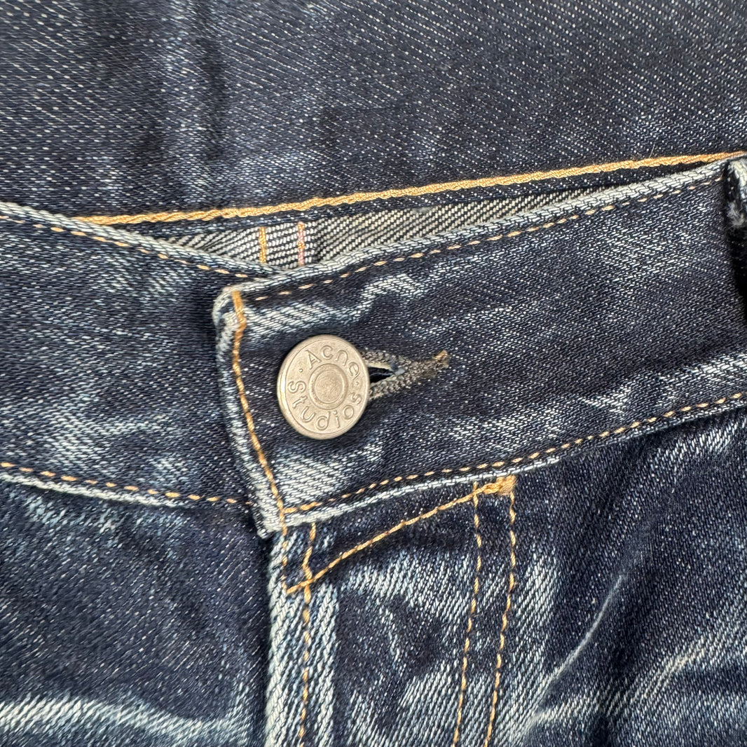 Acne Studios Baggy Wrinkle Wash Jeans