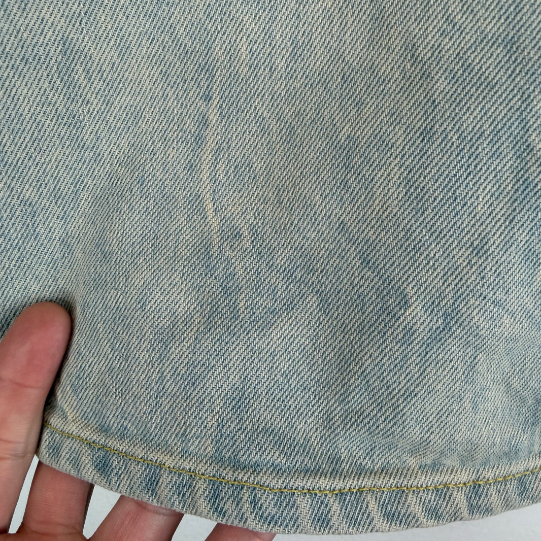 Stussy Light Wash Jean Shorts