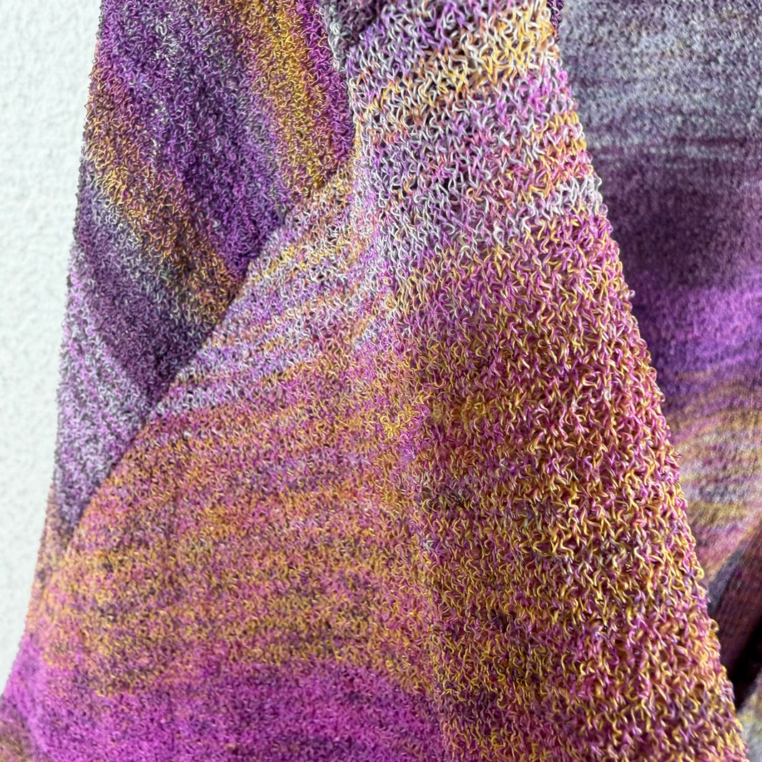 Needles Purple/Yellow Thin Cardigan