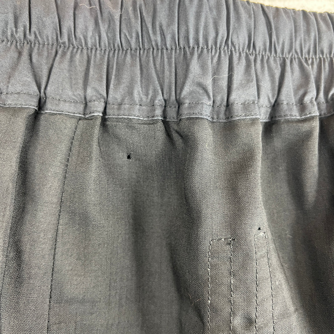 Rick Owens Vicious Wool Dropcrotch Drawstring Pants