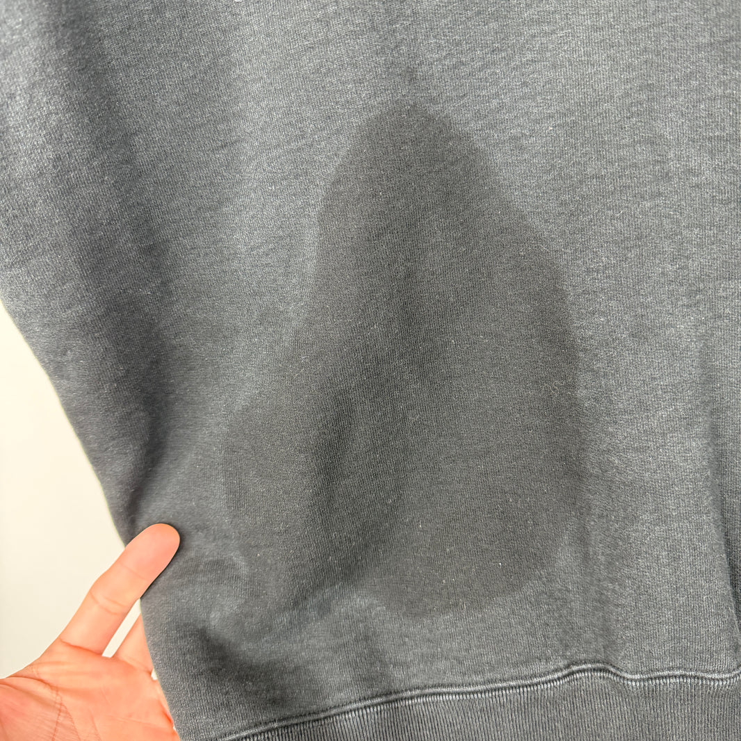 Supreme Plain Black Zip Hoodie