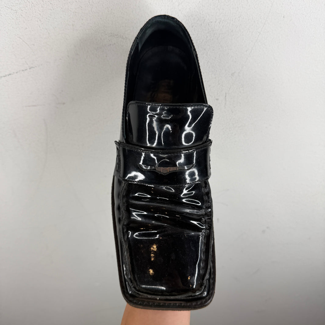 Martine Rose Square Penny Loafers