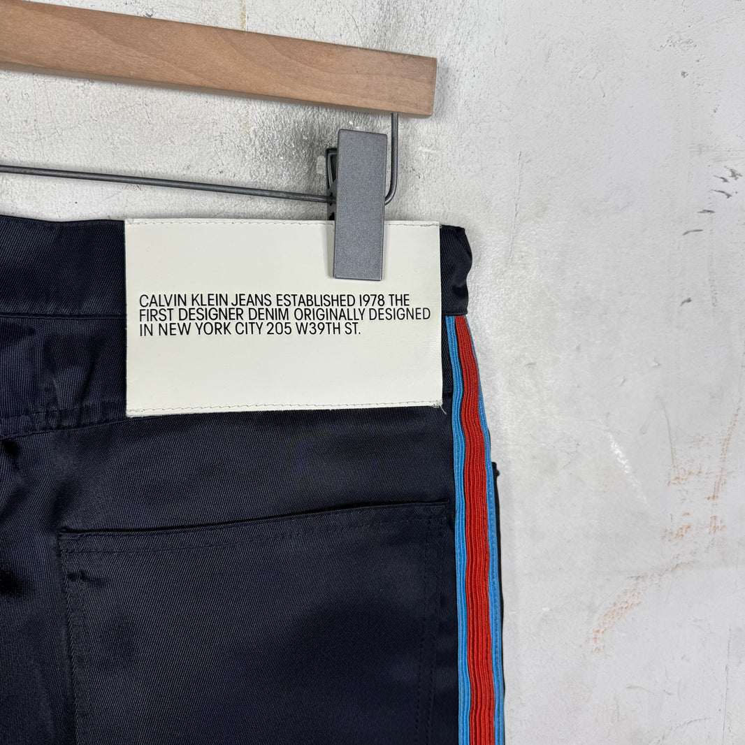 Calvin Klein 205W39NYC Nylon Stripe Trousers