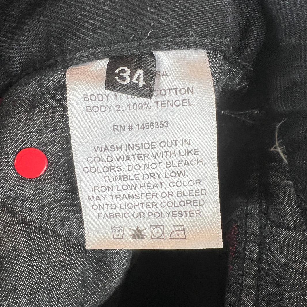 Endless Denim Red Logo Denim Jeans