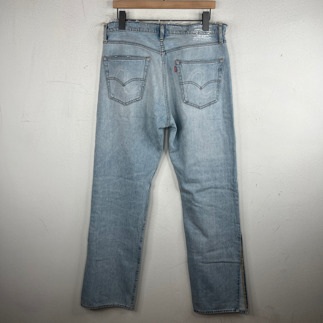 ERL Levi's Ripped Flare Jeans
