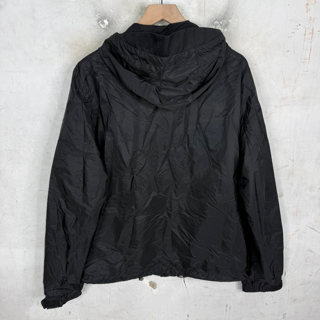 Prada Plaque Billed Windbreaker