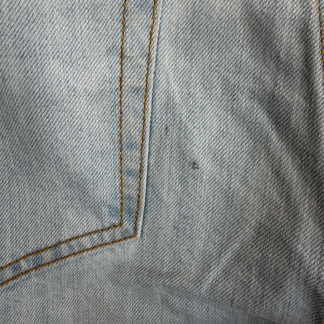Supreme Light Wash Baggy Jeans