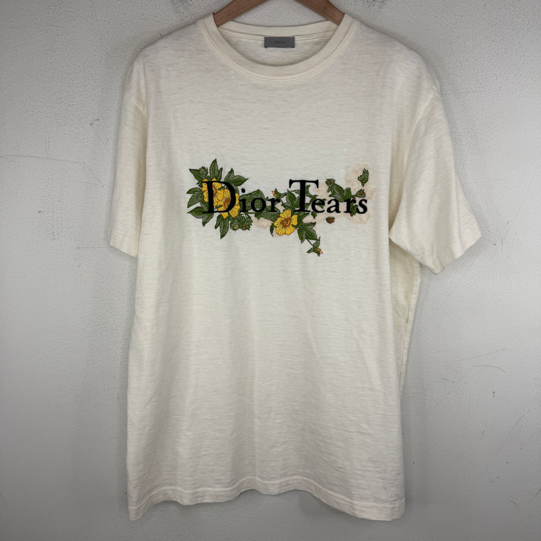 Dior Tears Embroidered T-Shirt