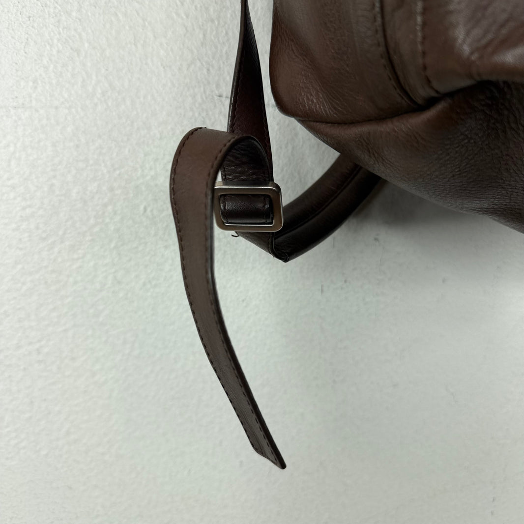 Rick Owens Leather Backpack
