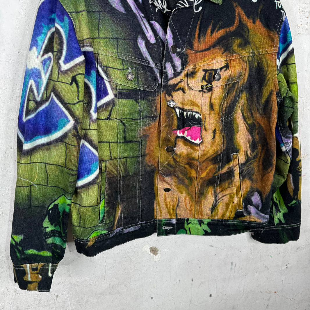 Supreme Lion's Den Trucker Jacket