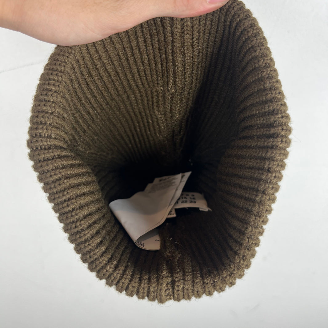 Margiela Olive Stitch Knit Beanie
