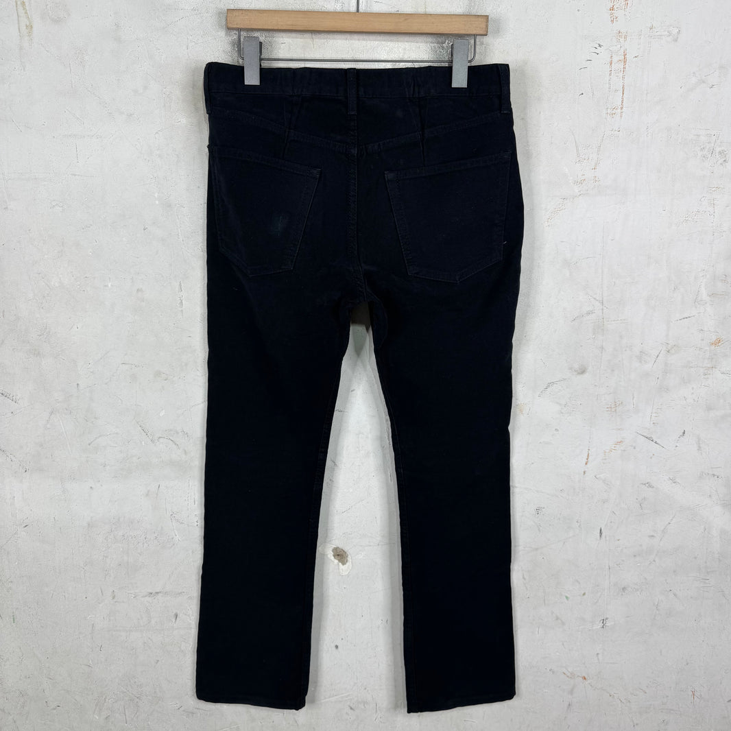 Junya Watanabe 2003 Velvet Cross Studded Pants