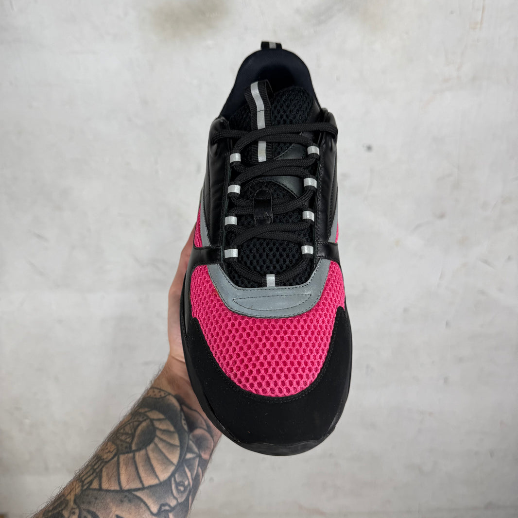 Dior Black/Pink D22 Sneakers