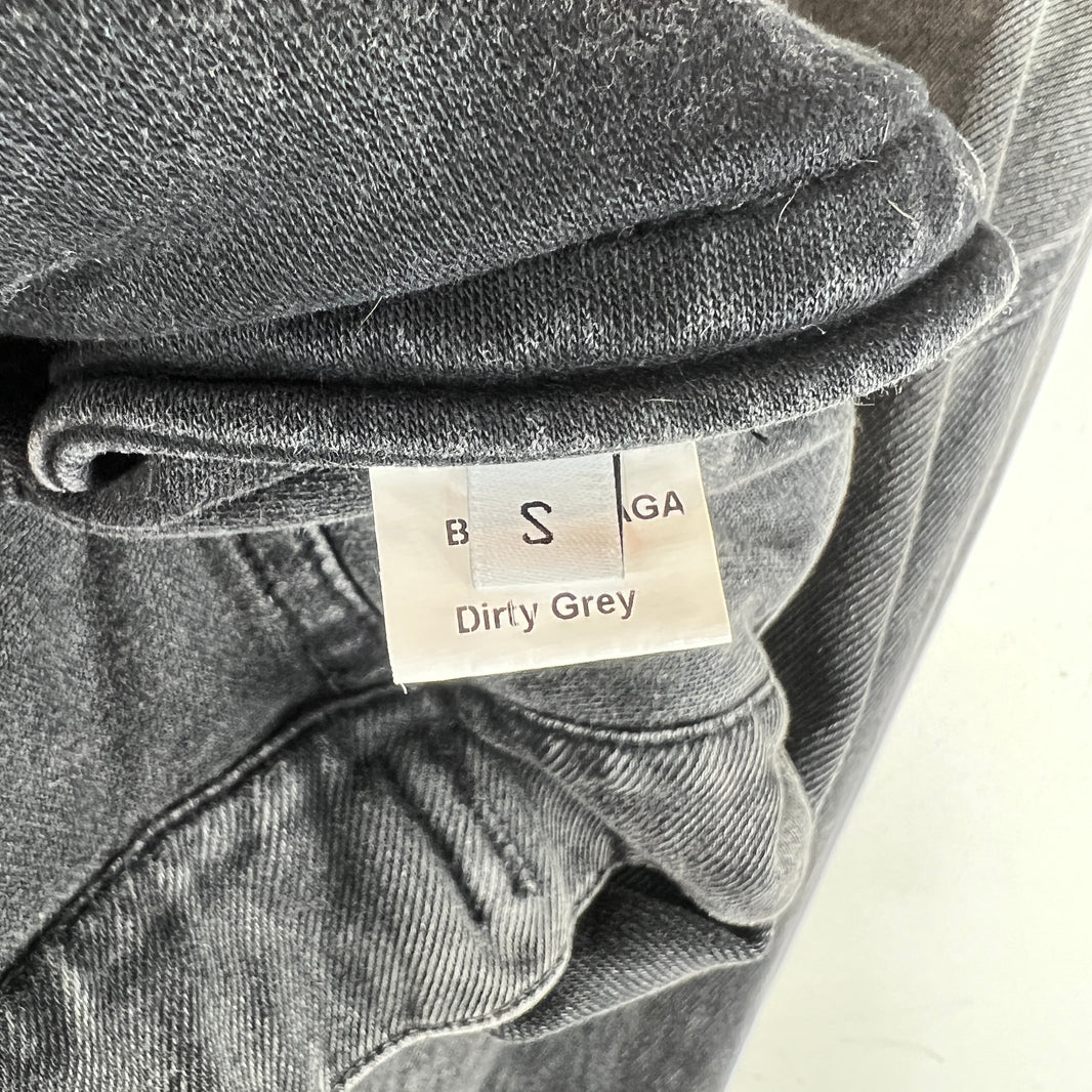Balenciaga Sample Thin Black Wash Denim Jacket