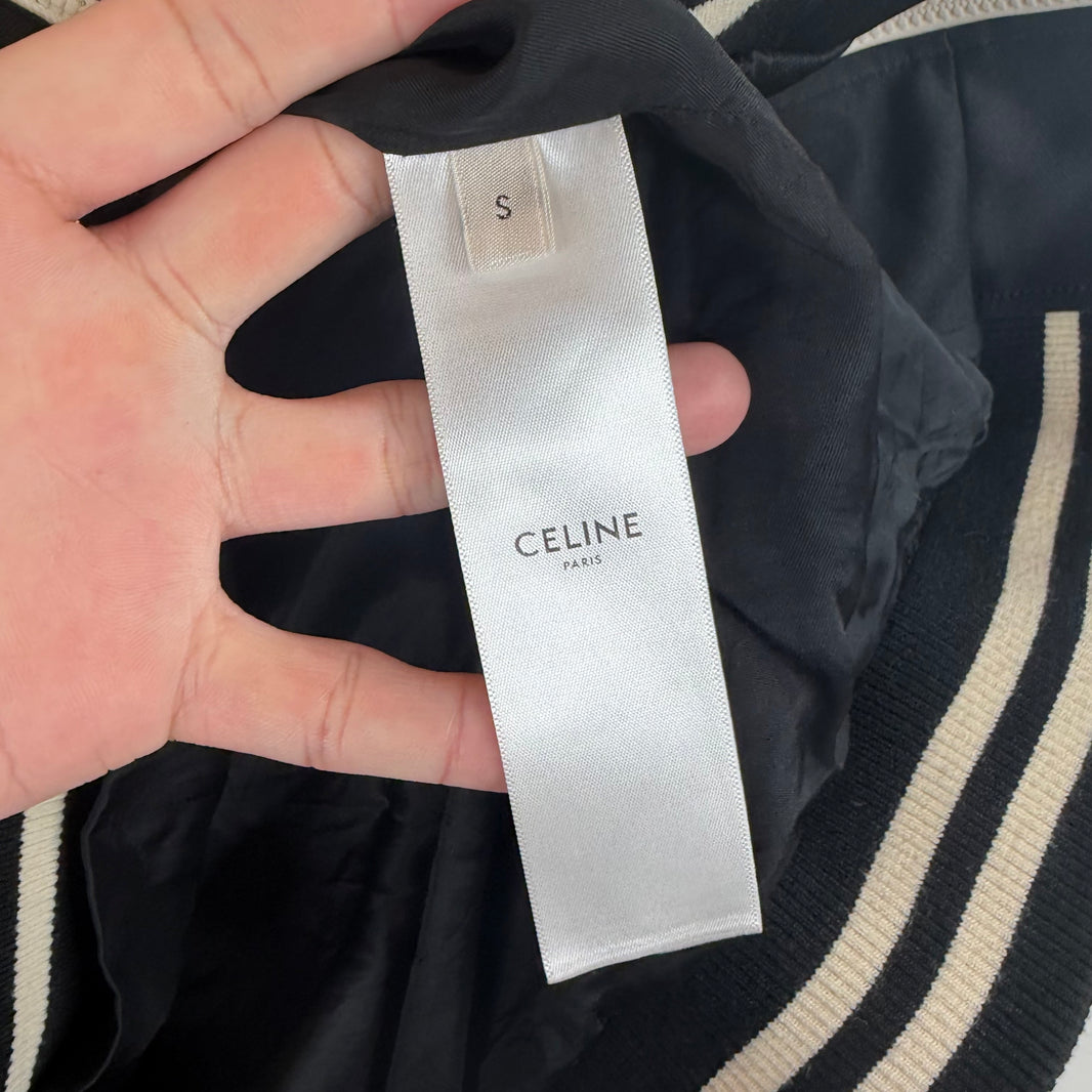 Celine Black Track Jacket