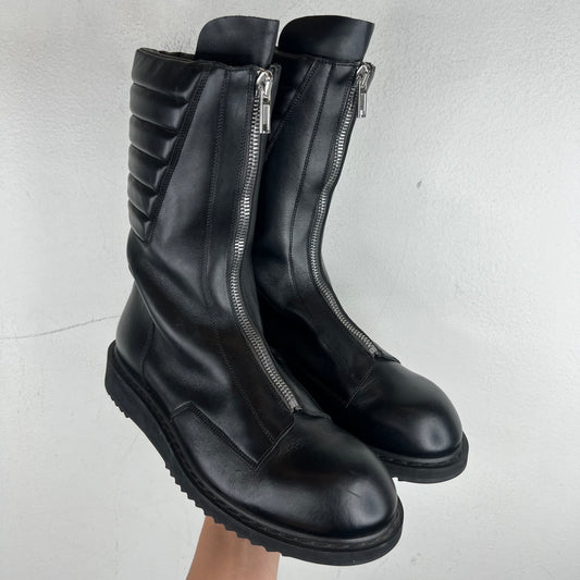 Rick Owens Basket Creeper Zipper Boots