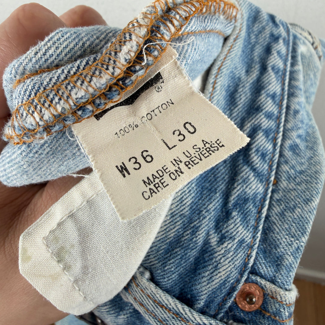 Vintage Repaired Levi's 501 Denim Jeans