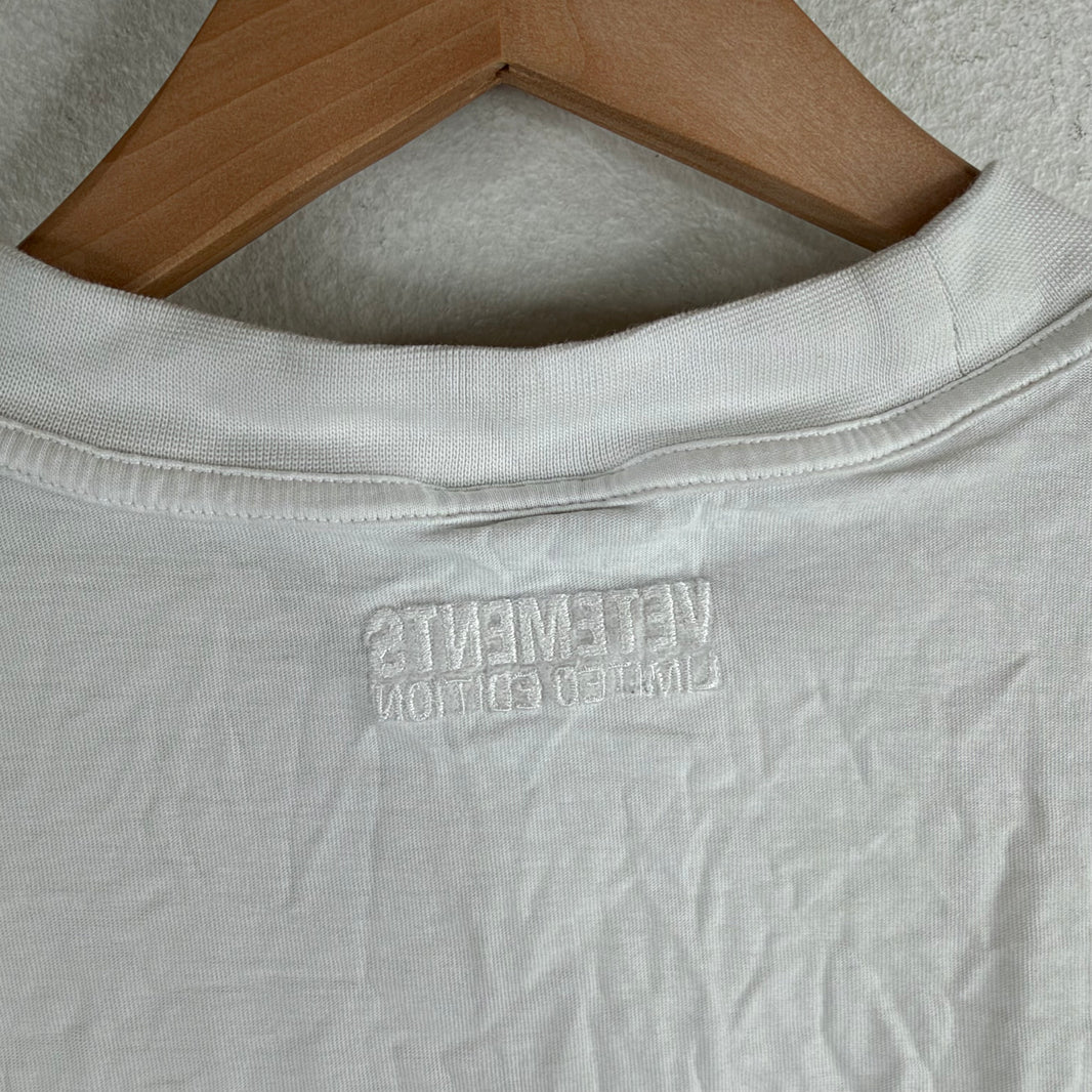 Vetements Inside Out Logo Shirt