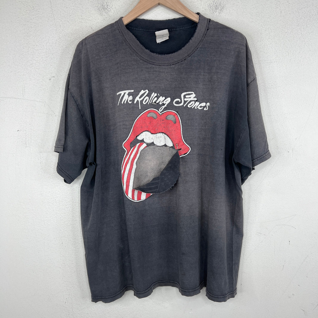 Vintage Smoked Rolling Stones Lippy USA T-Shirt